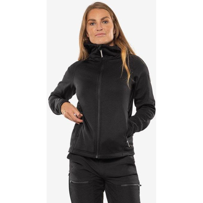 Kansas Cobalt Polartec® power stretch® hættetrøje dame 301215 - Sikkerhedsgiganten
