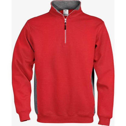 Kansas CODE Sweatshirt med lynlås 100209 - Sikkerhedsgiganten
