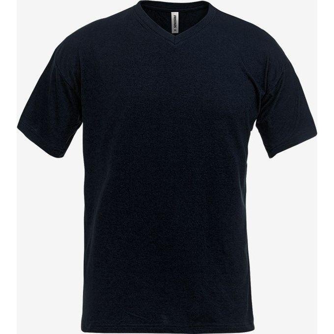 Kansas CODE T - shirt med v - hals 100241 - Sikkerhedsgiganten