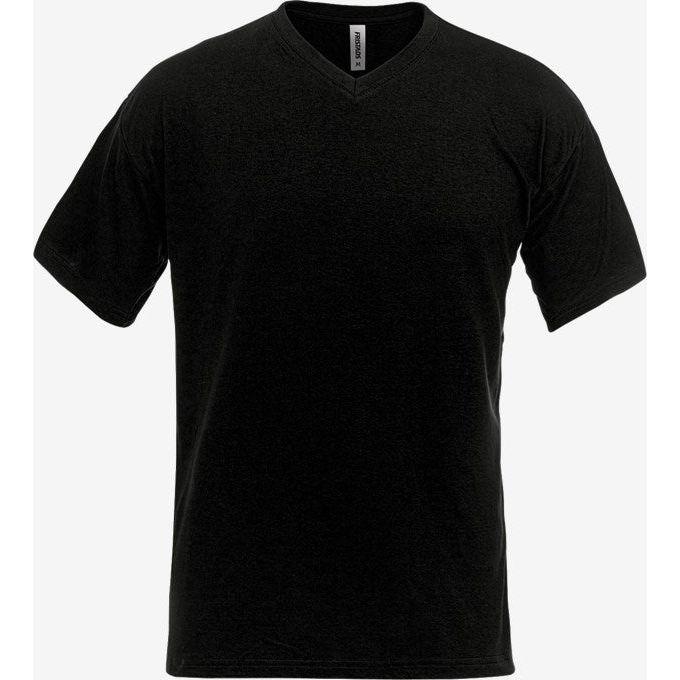 Kansas CODE T - shirt med v - hals 100241 - Sikkerhedsgiganten