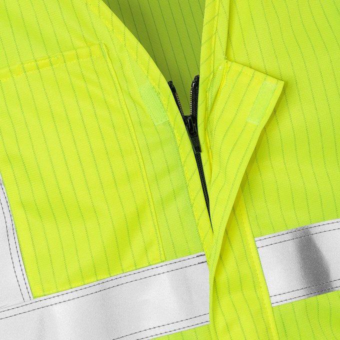 Kansas Flam Hi Vis vest kl.3 5023 124295 - Sikkerhedsgiganten