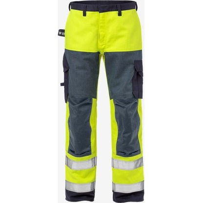 Kansas Flame Hi Vis bukser kl. 2, 2585 125940 - Sikkerhedsgiganten