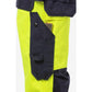 Kansas Flame Hi Vis håndværker buks dame kl. 2 2589 - Sikkerhedsgiganten