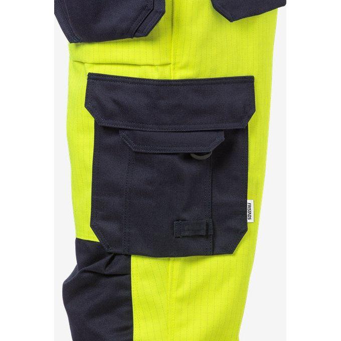 Kansas Flame Hi Vis håndværker bukser kl. 2 2584 - Sikkerhedsgiganten