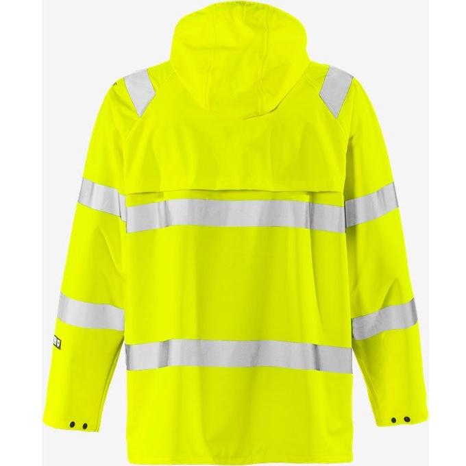 Kansas Flame Hi Vis regnjakke kl.3 4845 101038 - Sikkerhedsgiganten