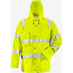 Kansas Flame Hi Vis regnjakke kl.3 4845 101038 - Sikkerhedsgiganten