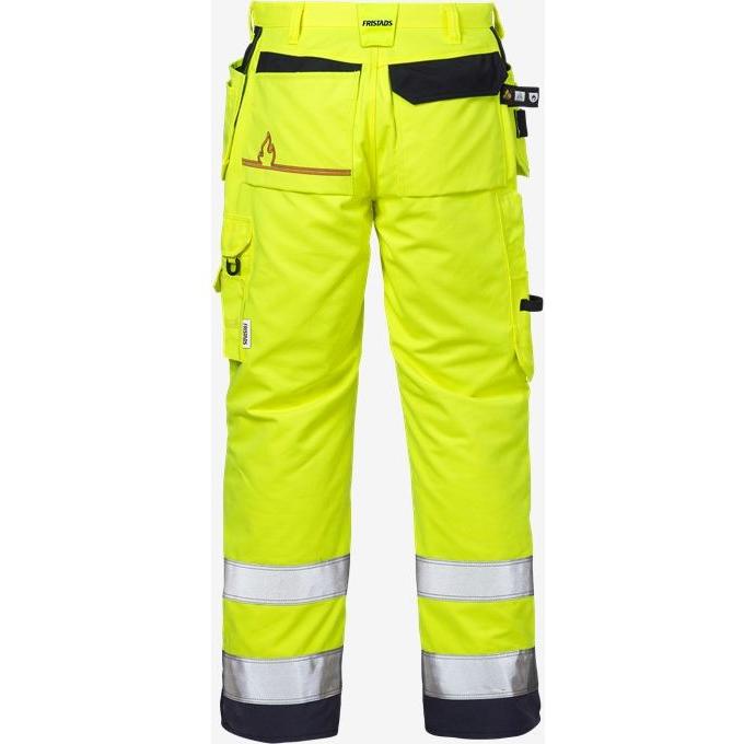 Kansas FLAMESTAT HI VIS BUKSER DAME KL.2 2775 - Sikkerhedsgiganten