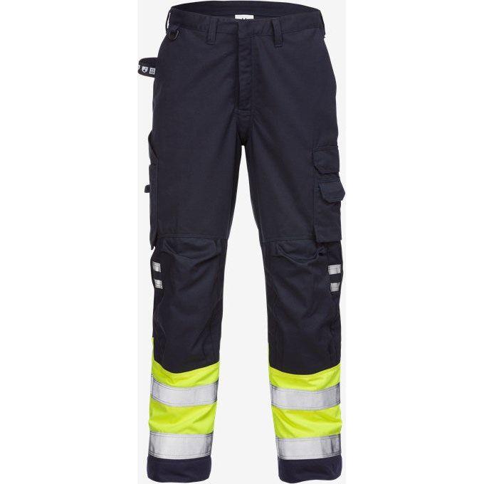 Kansas Flamestat Hi Vis bukser kl.1 2176 121355 - Sikkerhedsgiganten
