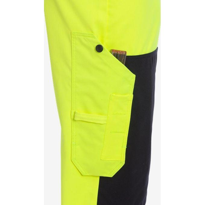 Kansas FLAMESTAT HI VIS HÅNDVÆRKERBUKSER KL.2 2075 - Sikkerhedsgiganten
