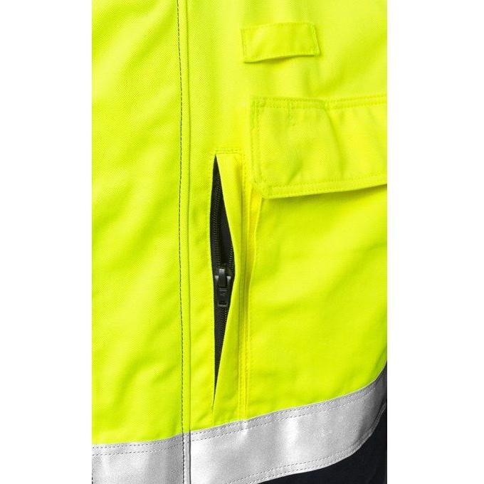 Kansas Flamestat Hi Vis jakke kl.2 4176 120929 - Sikkerhedsgiganten