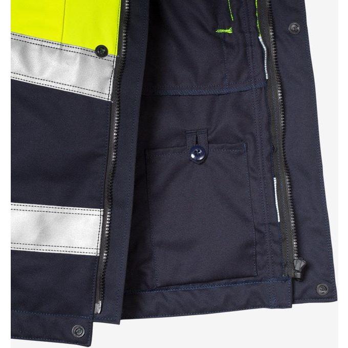 Kansas Flamestat Hi Vis jakke kl.2 4176 120929 - Sikkerhedsgiganten