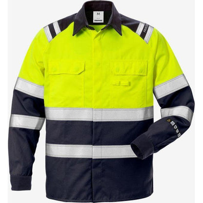Kansas Flamestat Hi Vis skjorte kl.1 7051 124309 - Sikkerhedsgiganten