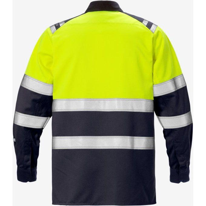 Kansas Flamestat Hi Vis skjorte kl.1 7051 124309 - Sikkerhedsgiganten