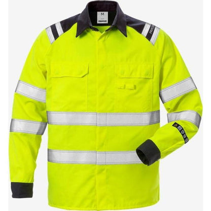 Kansas Flamestat Hi Vis skjorte kl.3 7050 124178 - Sikkerhedsgiganten