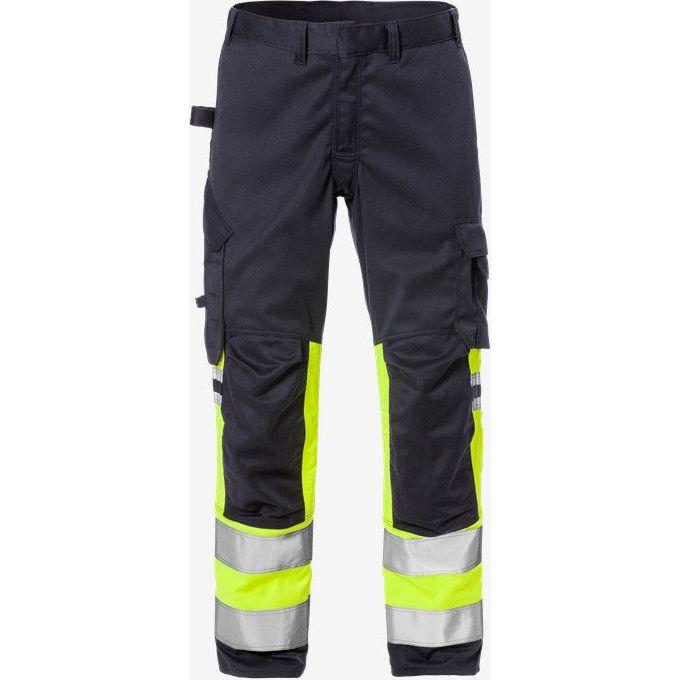 Kansas FLAMESTAT HI VIS STRETCH BUKSER KL.1 2162 - Sikkerhedsgiganten
