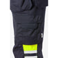 Kansas FLAMESTAT HI VIS STRETCH HÅNDVÆRKERBUKSER KL.1 2163 - Sikkerhedsgiganten