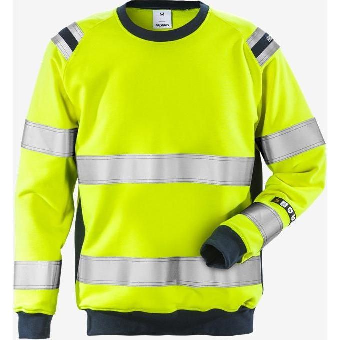 Kansas Flamestat Hi Vis sweatshirt kl.3 7076 109428 - Sikkerhedsgiganten