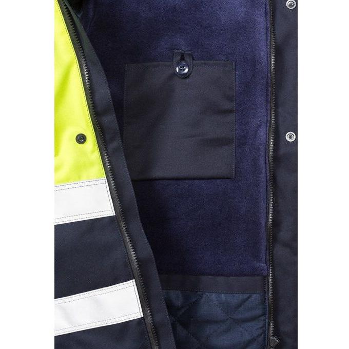 Kansas Flamestat Hi Vis vinterjakke kl.3 4185 119923 - Sikkerhedsgiganten