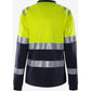 Kansas FLAMESTAT HIGH VIS LANGÆRMET T - SHIRT DAME KL.1 7108 TFL - Sikkerhedsgiganten