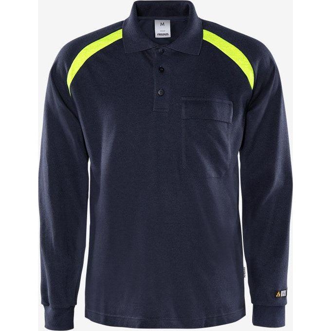 Kansas Flamestat længærmet poloshirt 784 100472 - Sikkerhedsgiganten