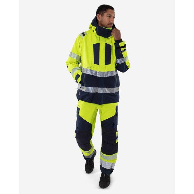 Kansas FLAMSTAT HI VIS GORE - TEX PYRAD® SKAL JAKKE KL.3 4095 - Sikkerhedsgiganten