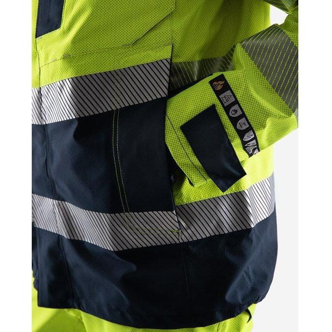 Kansas FLAMSTAT HI VIS GORE - TEX PYRAD® SKAL JAKKE KL.3 4095 - Sikkerhedsgiganten