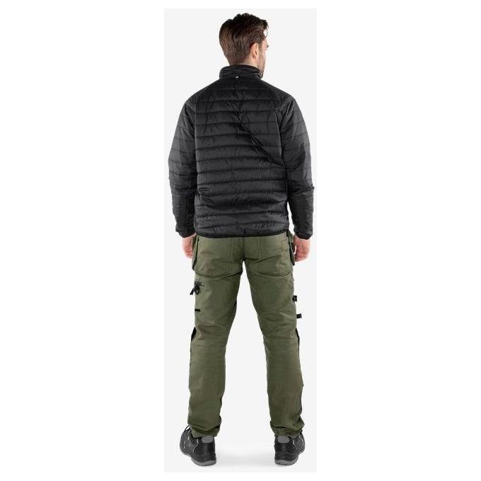 Kansas Green quilted jakke 4101 GRP - Sikkerhedsgiganten