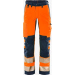 Kansas Hi Vis bukser kl. 2, Flexforce HV. Or./mari - Sikkerhedsgiganten