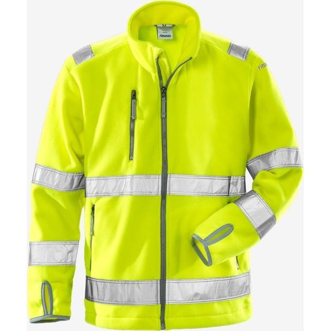 Kansas Hi Vis fleece jakke kl.3 4400 - Sikkerhedsgiganten