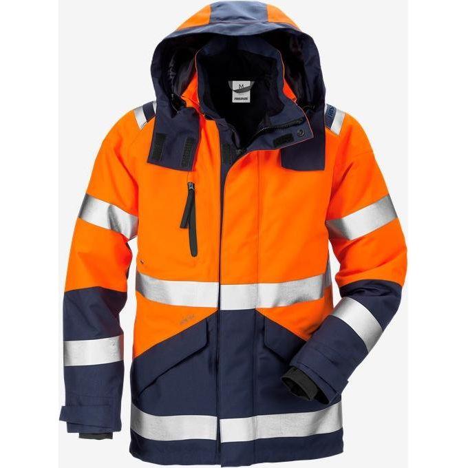 Kansas Hi Vis Gore - tex® skal jakke kl.3 4988 - Sikkerhedsgiganten