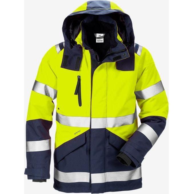 Kansas Hi Vis Gore - tex® skal jakke kl.3 4988 - Sikkerhedsgiganten