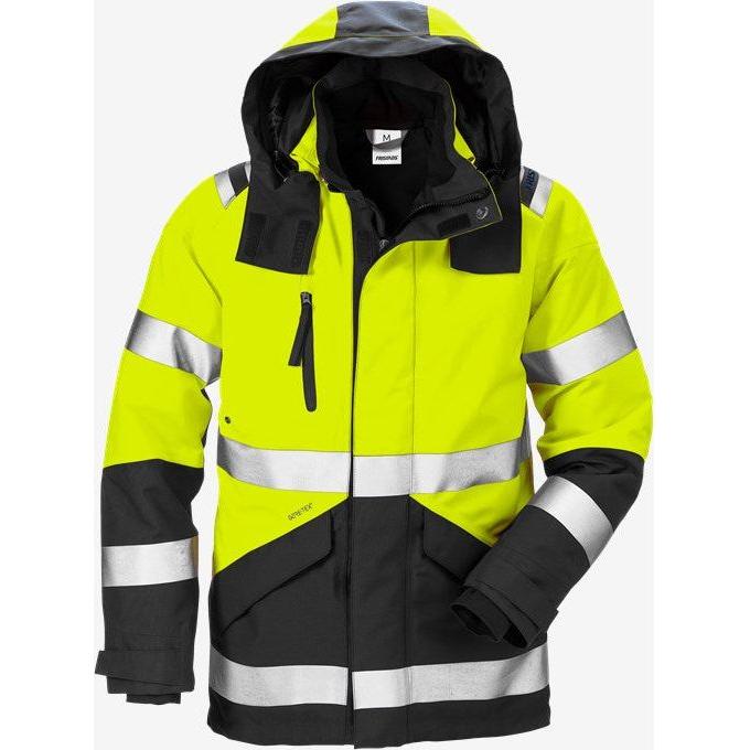 Kansas Hi Vis Gore - tex® skal jakke kl.3 4988 - Sikkerhedsgiganten