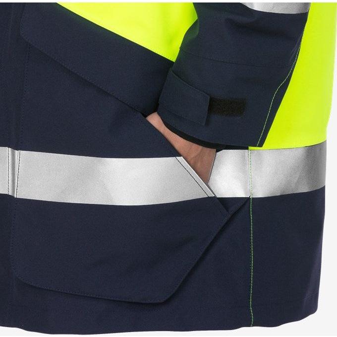 Kansas Hi Vis GORE - TEX® vinterparka, kl.3 4989 - Sikkerhedsgiganten