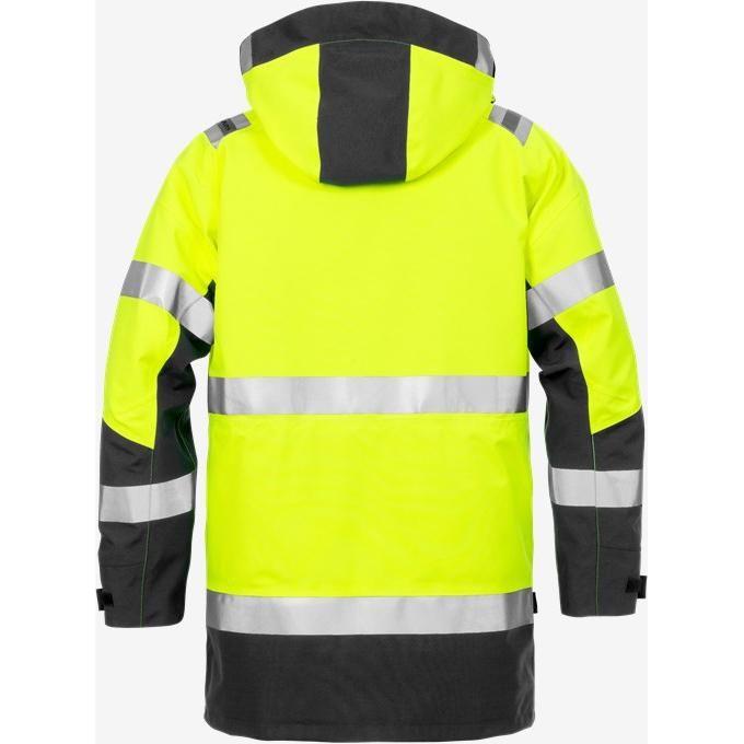 Kansas Hi Vis GORE - TEX® vinterparka, kl.3 4989 - Sikkerhedsgiganten