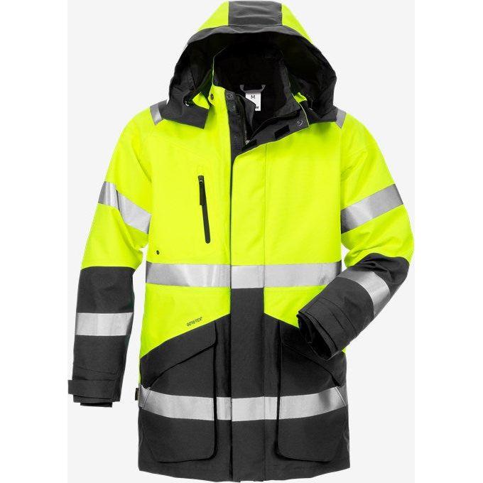 Kansas Hi Vis GORE - TEX® vinterparka, kl.3 4989 - Sikkerhedsgiganten