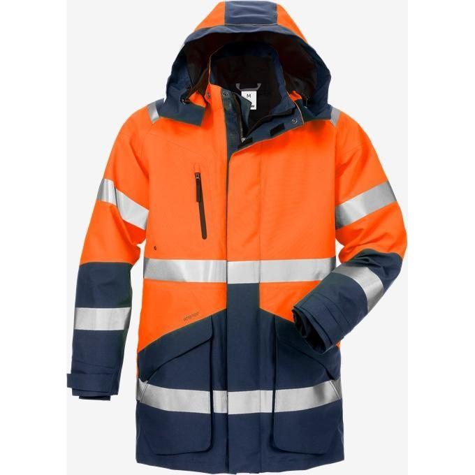 Kansas Hi Vis GORE - TEX® vinterparka, kl.3 4989 - Sikkerhedsgiganten