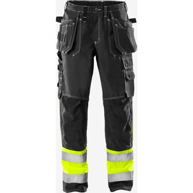 Kansas Hi Vis håndværker bukser kl.1 247 - Sikkerhedsgiganten