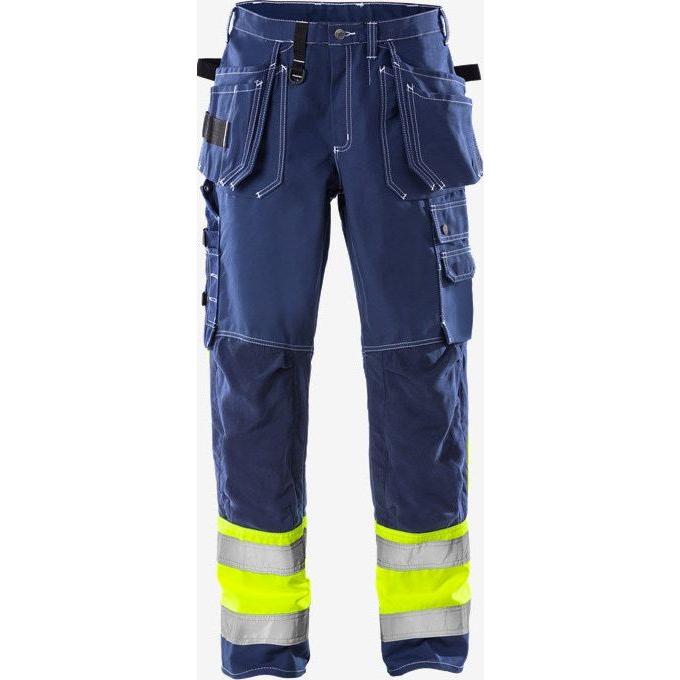 Kansas Hi Vis håndværker bukser kl.1 247 - Sikkerhedsgiganten