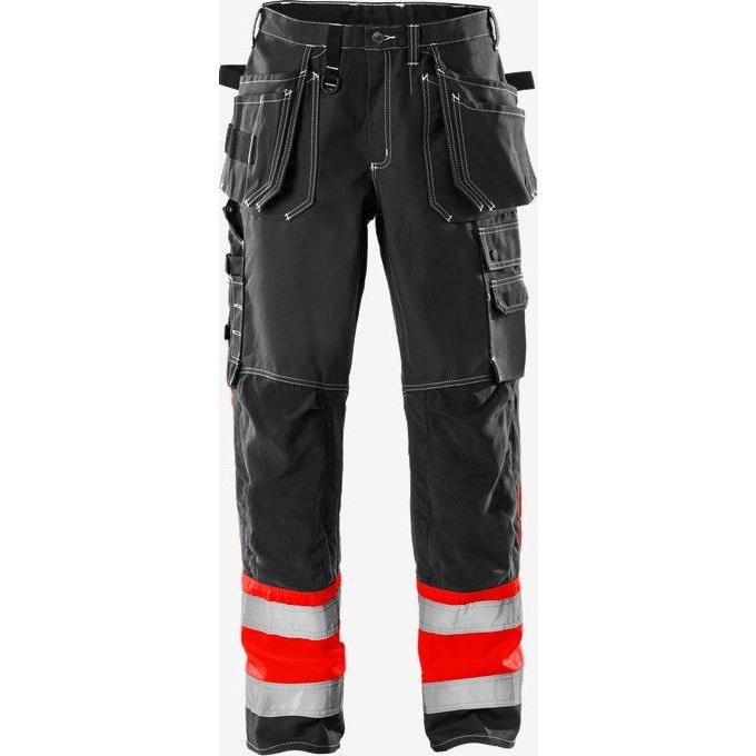 Kansas Hi Vis håndværker bukser kl.1 247 - Sikkerhedsgiganten