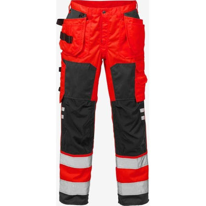 Kansas Hi Vis håndværker bukser kl.2 2025 - Sikkerhedsgiganten