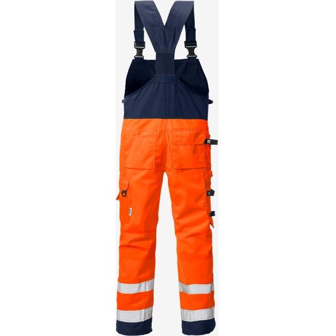Kansas Hi Vis håndværker overalls kl.2 1014 - Sikkerhedsgiganten