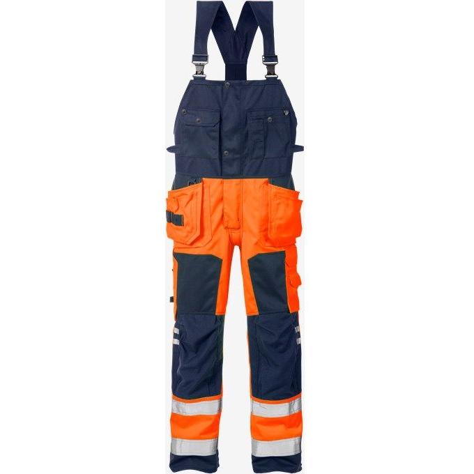 Kansas Hi Vis håndværker overalls kl.2 1014 - Sikkerhedsgiganten
