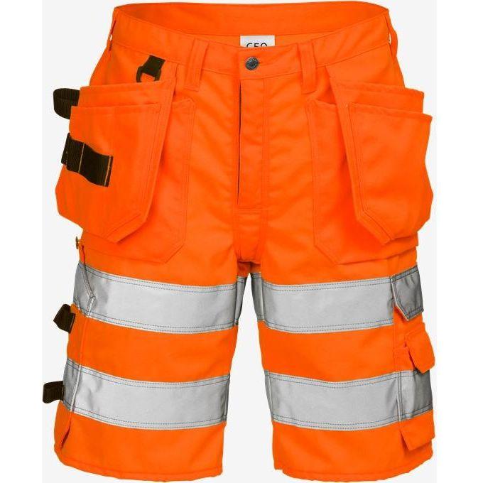 Kansas Hi Vis håndværker shorts kl.2 2028 - Sikkerhedsgiganten