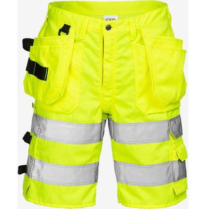Kansas Hi Vis håndværker shorts kl.2 2028 - Sikkerhedsgiganten