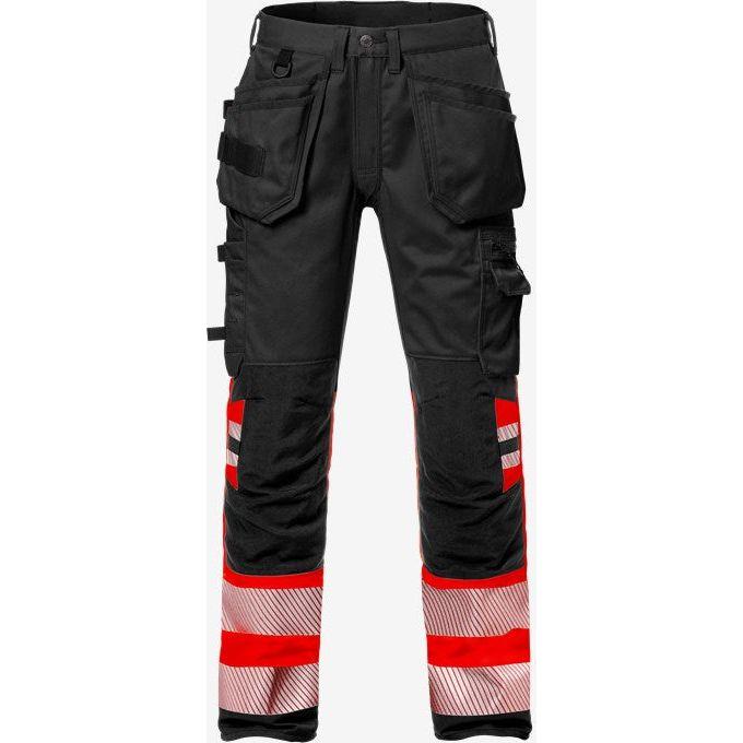 Kansas HI VIS HÅNDVÆRKER STRETCH BUKSER KL.1 2706 - Sikkerhedsgiganten