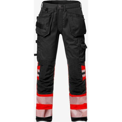 Kansas HI VIS HÅNDVÆRKER STRETCH BUKSER KL.1 2706 - Sikkerhedsgiganten