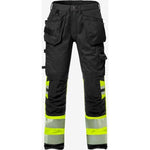 Kansas HI VIS HÅNDVÆRKER STRETCH BUKSER KL.1 2706 - Sikkerhedsgiganten