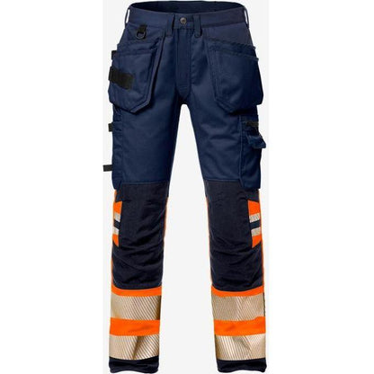 Kansas HI VIS HÅNDVÆRKER STRETCH BUKSER KL.1 2706 - Sikkerhedsgiganten