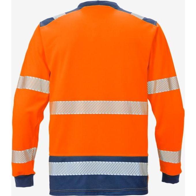 Kansas HI - VIS LANGÆRMET T - SHIRT KL 3 7724 THV - Sikkerhedsgiganten