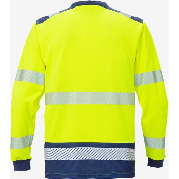 Kansas HI - VIS LANGÆRMET T - SHIRT KL 3 7724 THV - Sikkerhedsgiganten